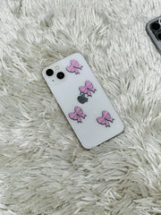 Bow Metal Charm Sticker